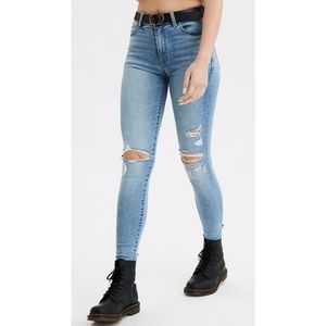 American Eagle | Super High Waisted Jegging Women's Size USA 8 Short